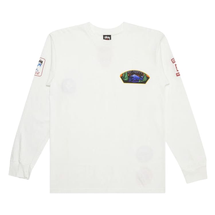 Stussy Gear Outdoor Long-Sleeve White