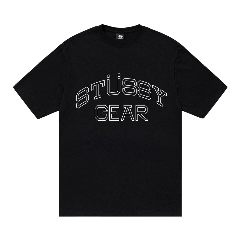 Stussy Gear T-Shirt Black