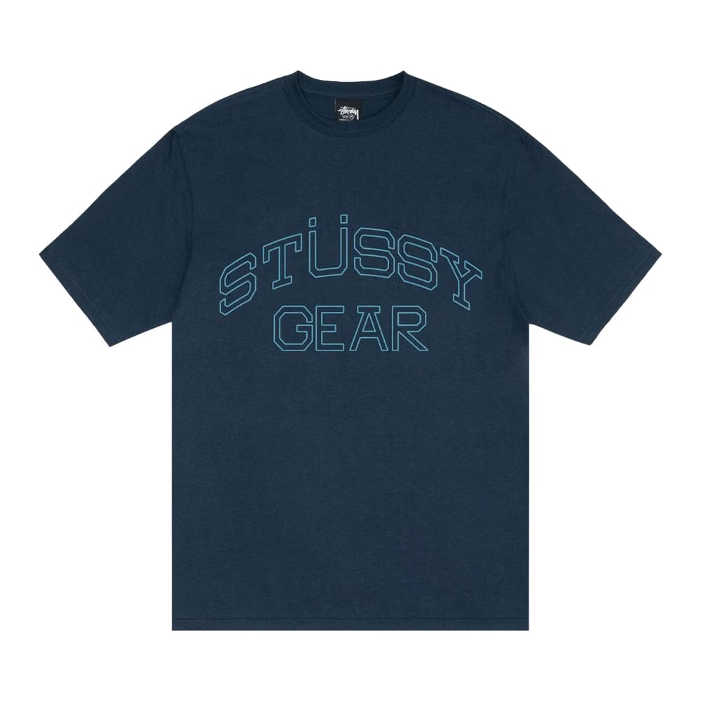 Stussy Gear T-Shirt Navy