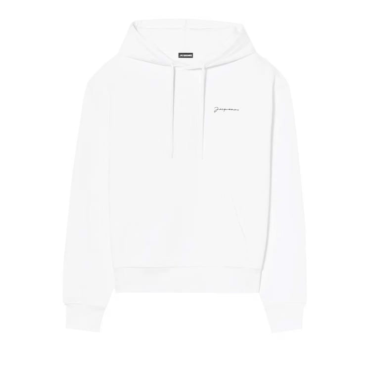 Jacquemus Le Sweatshirt Brode White