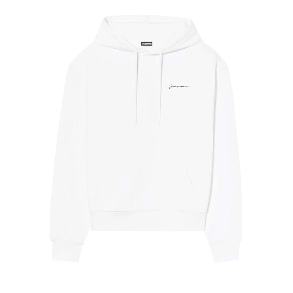 Jacquemus Le Sweatshirt Brode White
