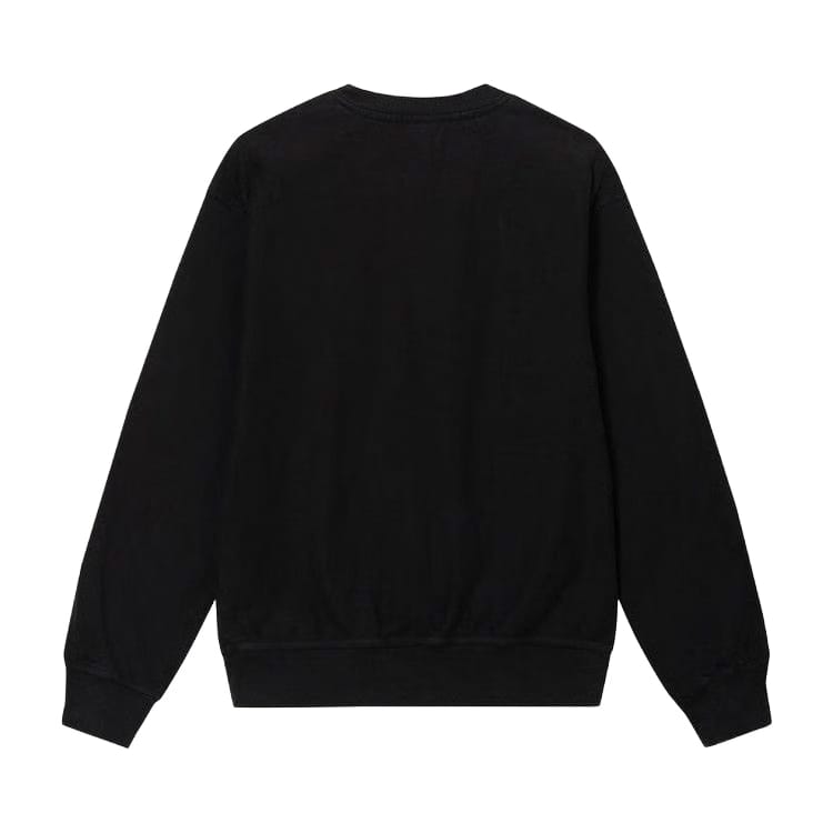 Stussy Glamour Pigment Dyed Crew Black