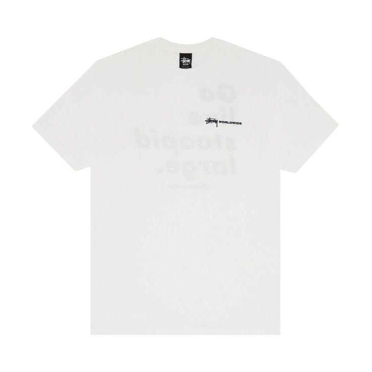 Stussy Go Live Stoopid Large T-Shirt White