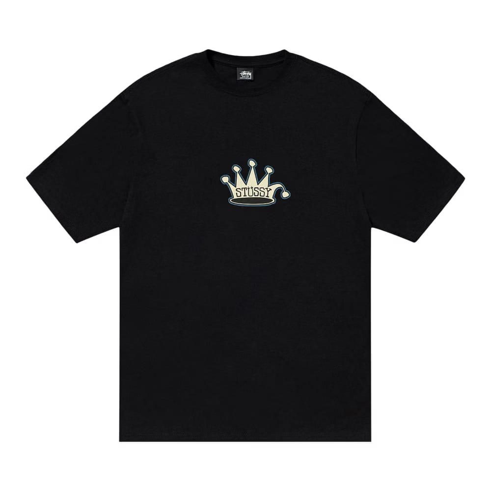 Stussy King Crown T-Shirt Black