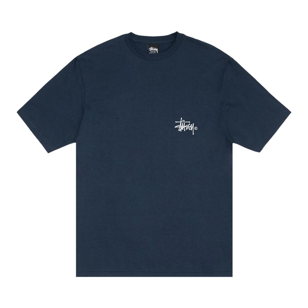 Stussy Grassfed T-Shirt Navy