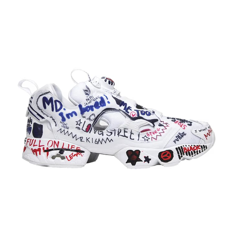 Vetements x InstaPump Fury Graffiti - White