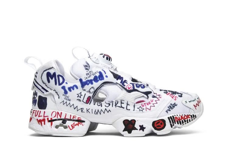 Vetements x InstaPump Fury Graffiti - White