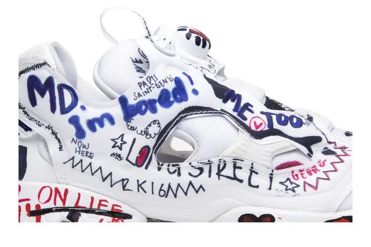 Vetements x InstaPump Fury Graffiti - White