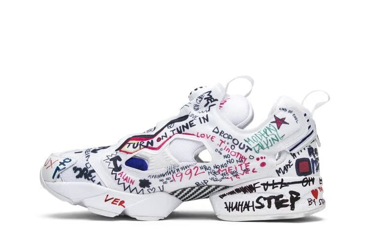 Vetements x InstaPump Fury Graffiti - White