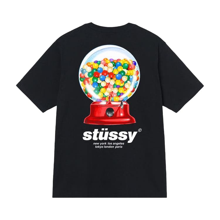 Stussy Gumball T-Shirt Black