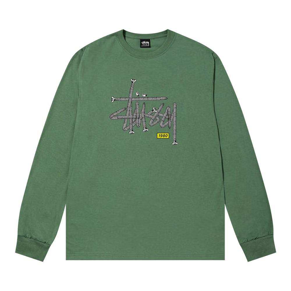 Stussy Hardware Long-Sleeve T-Shirt Sage
