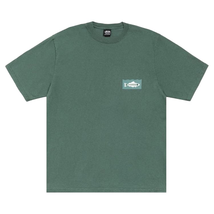 Stussy Heal The Bay 40 T-Shirt Pigment Dyed Pine