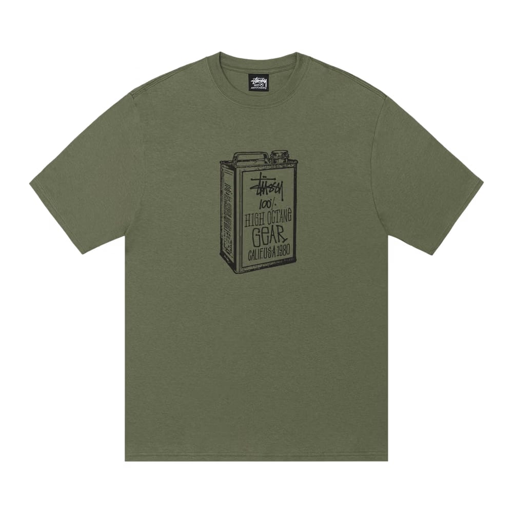 Stussy High Octane T-Shirt Olive