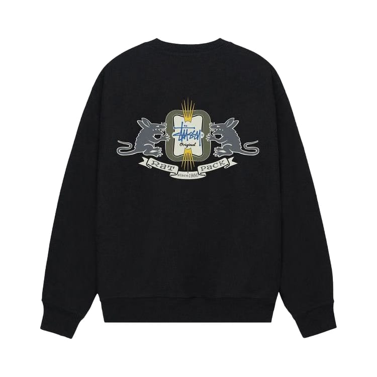 Stussy Homebrew Crew Black
