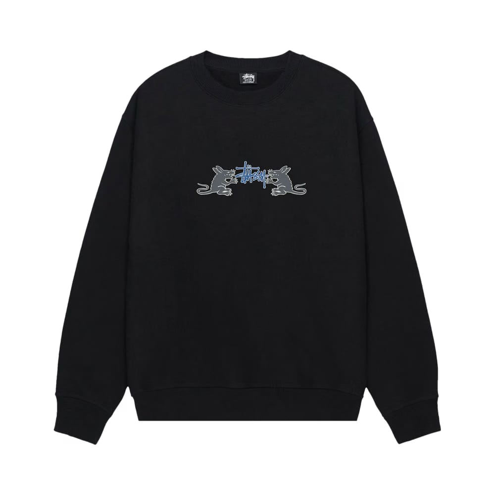 Stussy Homebrew Crew Black