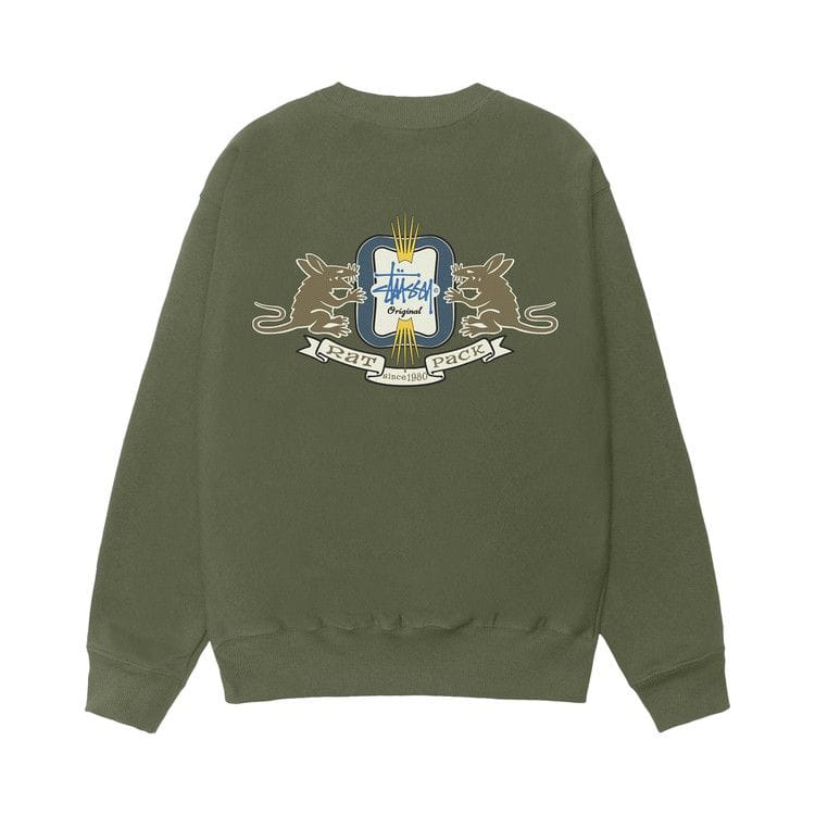 Stussy Homebrew Crew Olive