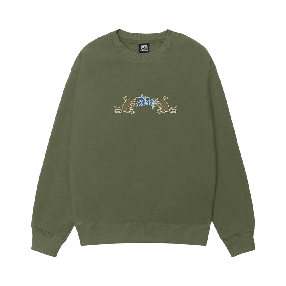 Stussy Homebrew Crew Olive