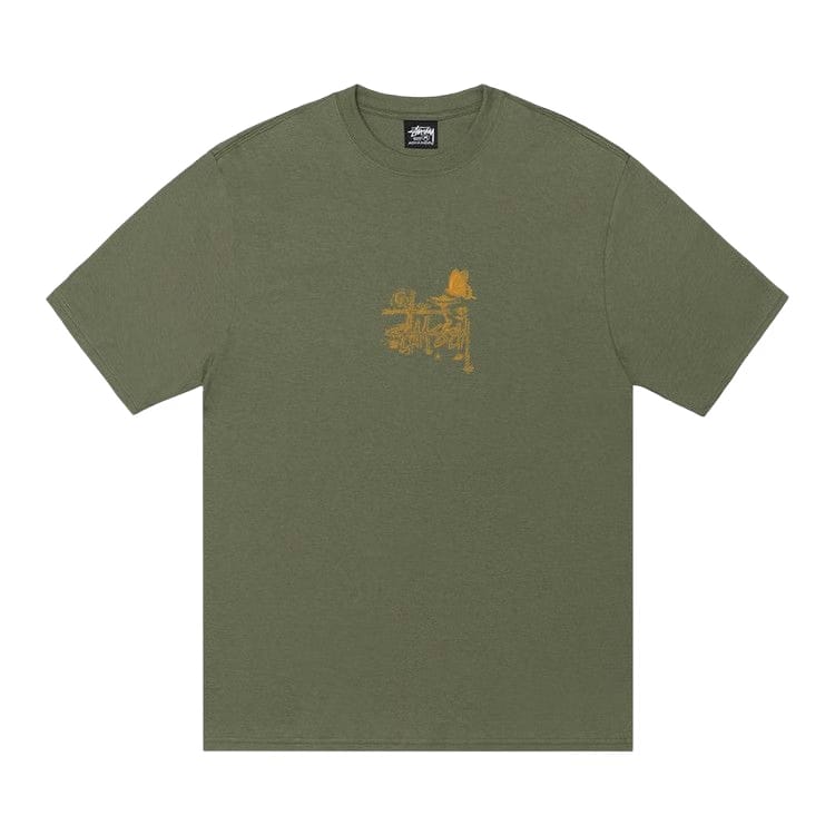Stussy In Bloom T-Shirt Olive
