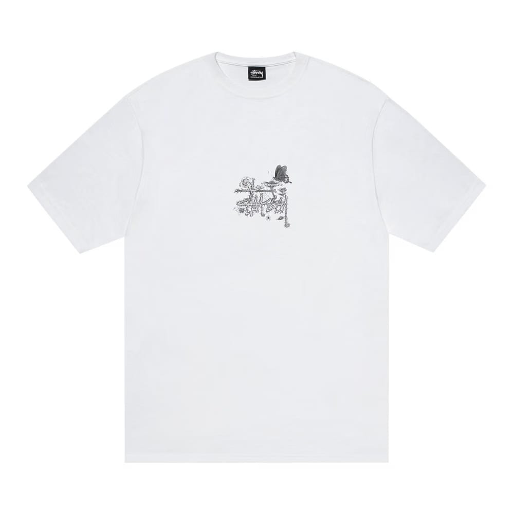 Stussy In Bloom T-Shirt White
