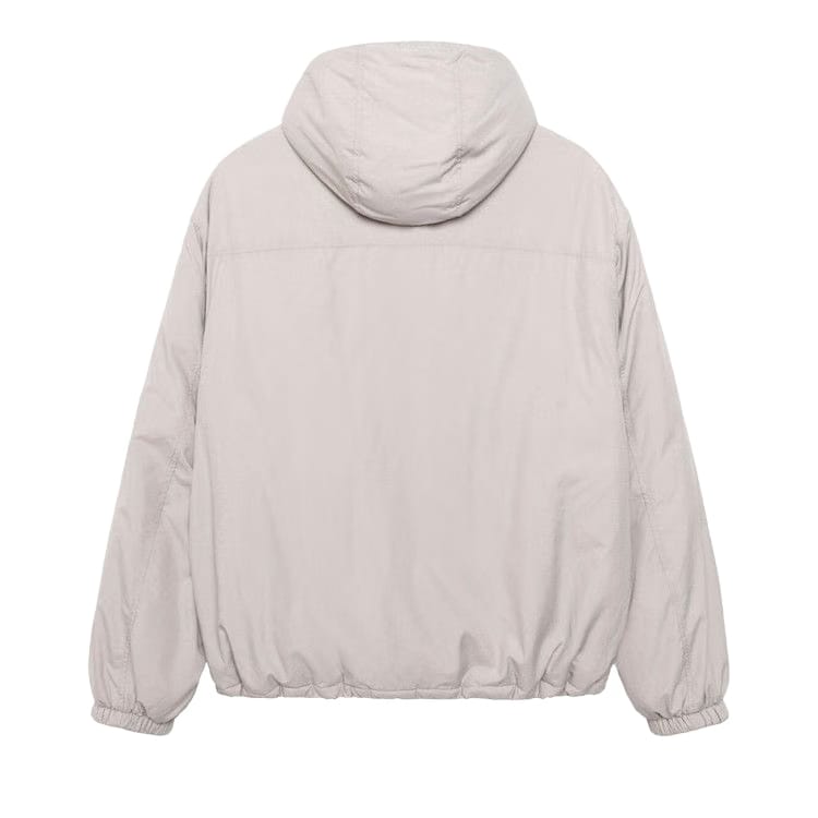 Stussy Insulated Hooded Jacket Grey