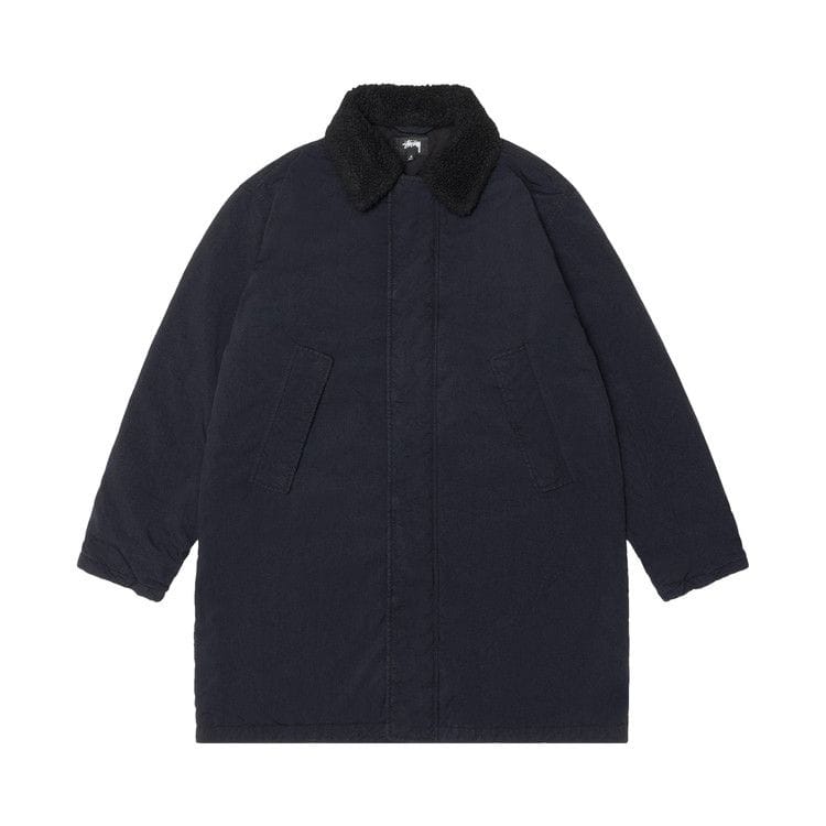 Stussy Insulated Long Coat Black