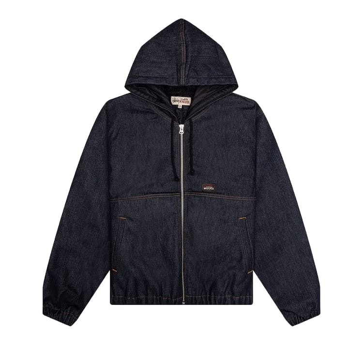 Stussy Insulated Work Jacket Denim Raw Indigo