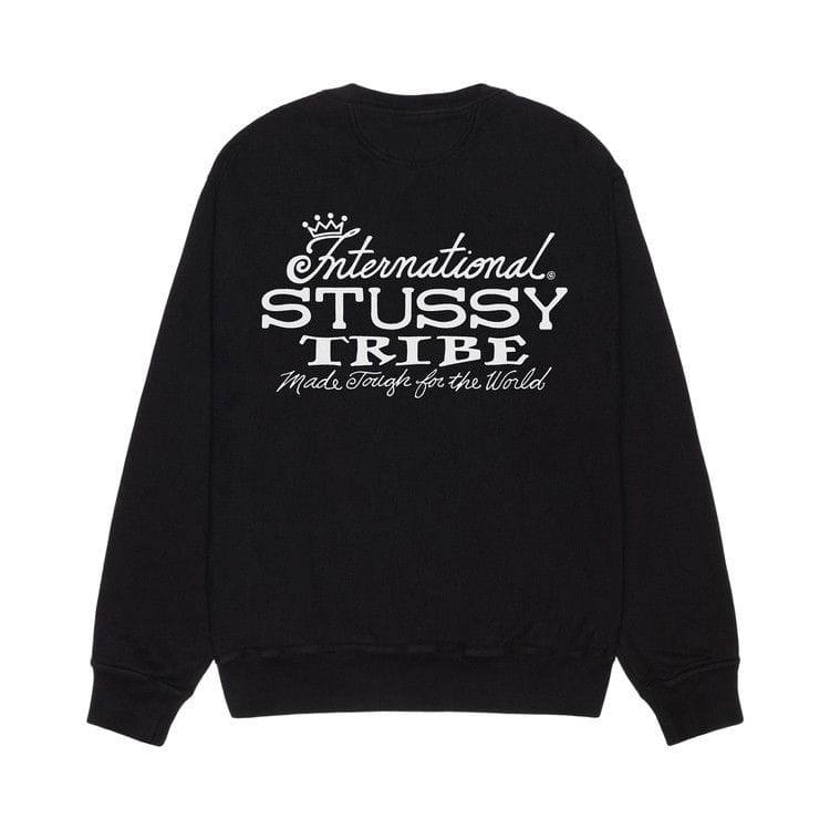 Stussy IST Crew Pigment Dyed Black