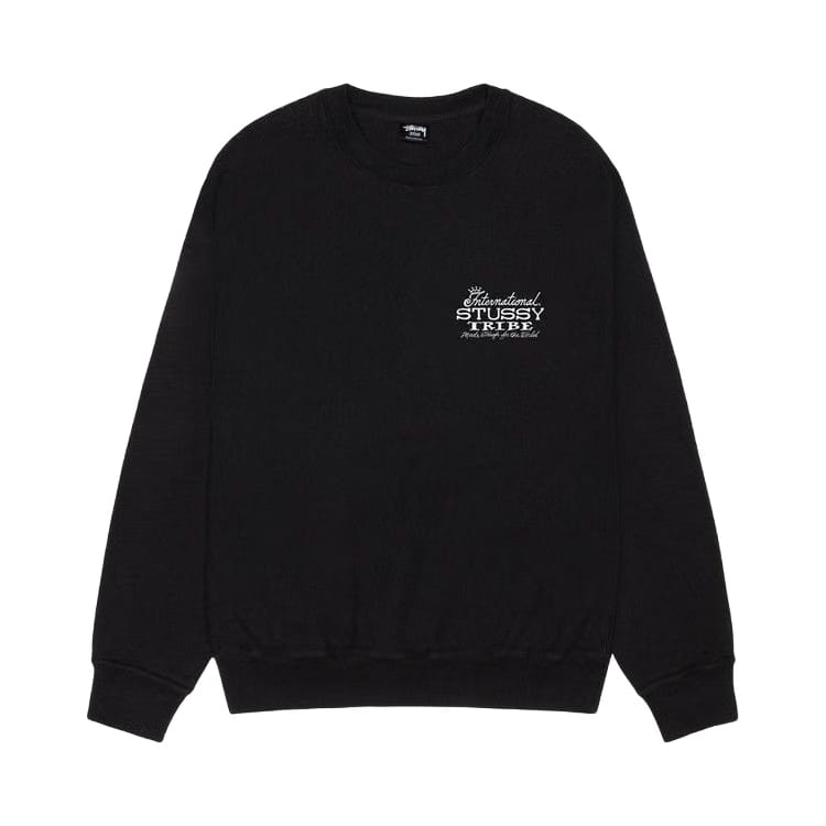 Stussy IST Crew Pigment Dyed Black