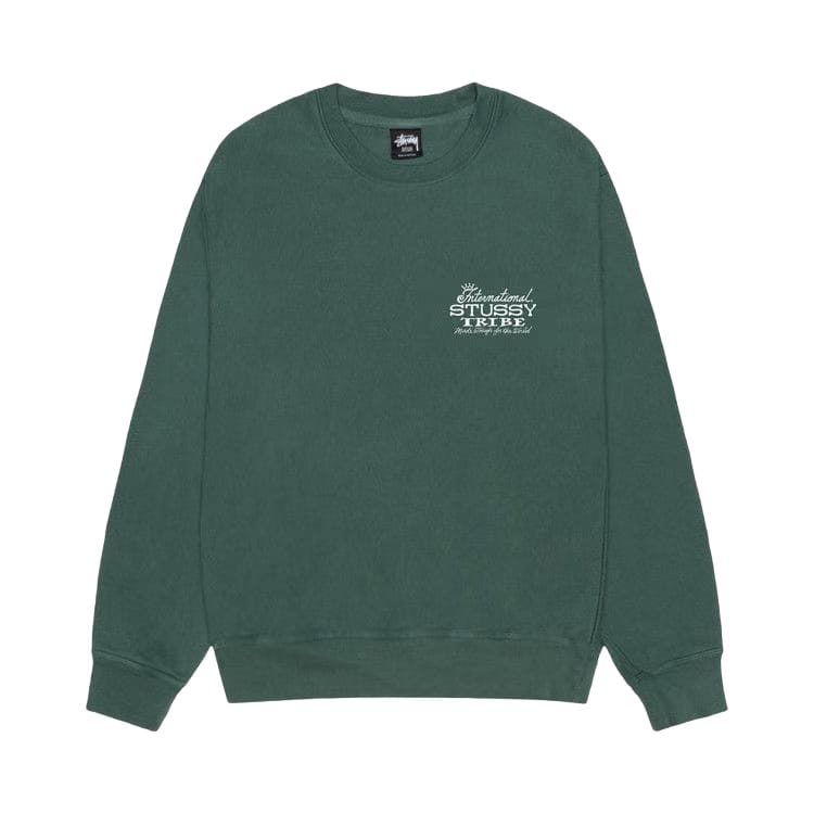 Stussy IST Crew Pigment Dyed Forest