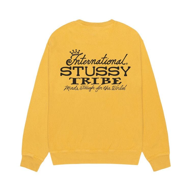 Stussy IST Crew Pigment Dyed Honey
