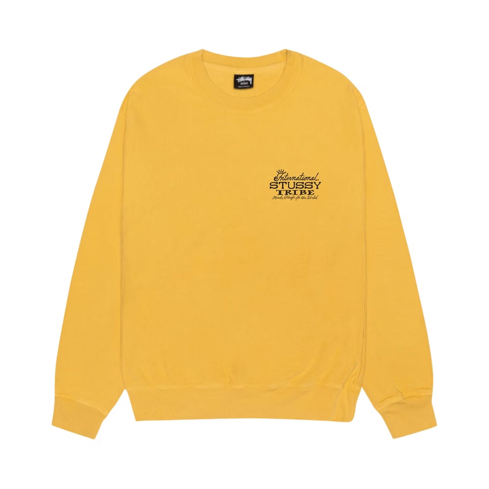 Stussy IST Crew Pigment Dyed Honey