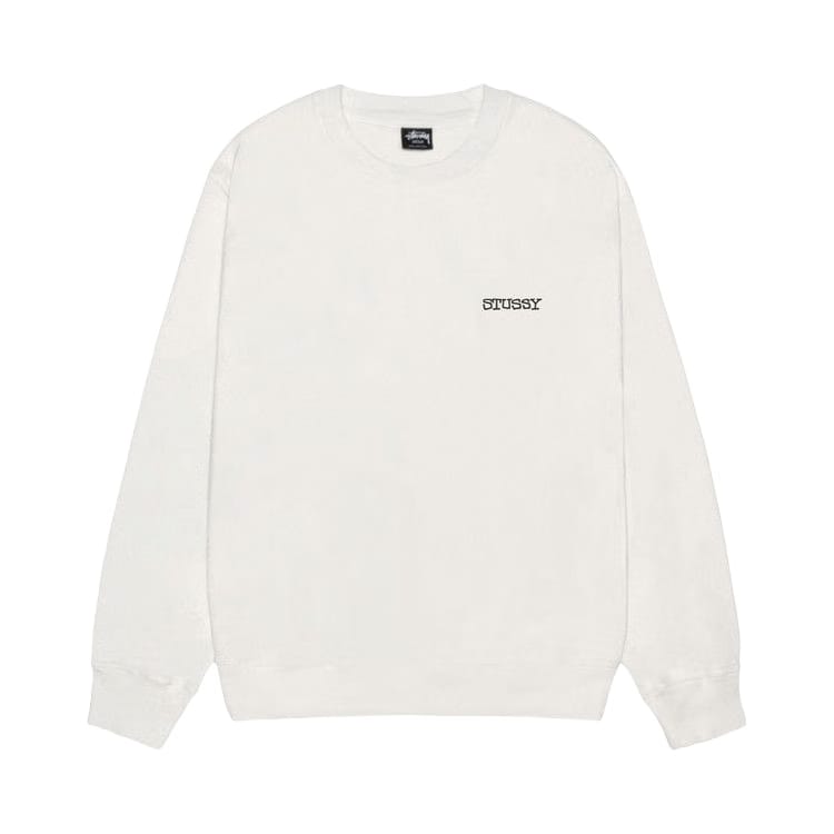 Stussy Jumbo Crew Pigment Dyed Natural