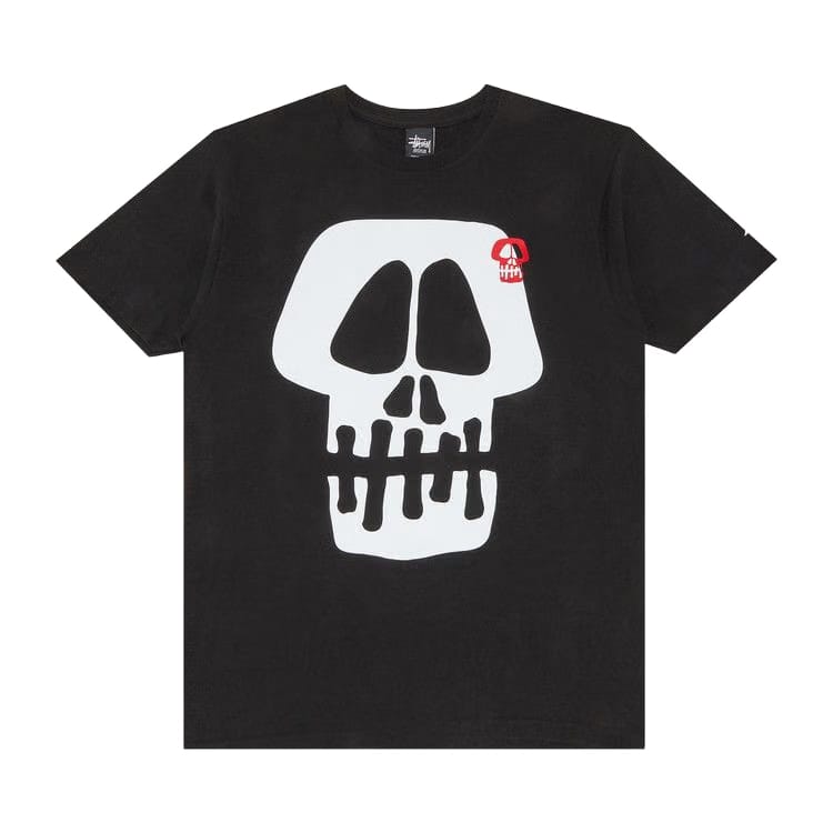 Stussy Jumbo Skull T-Shirt Black