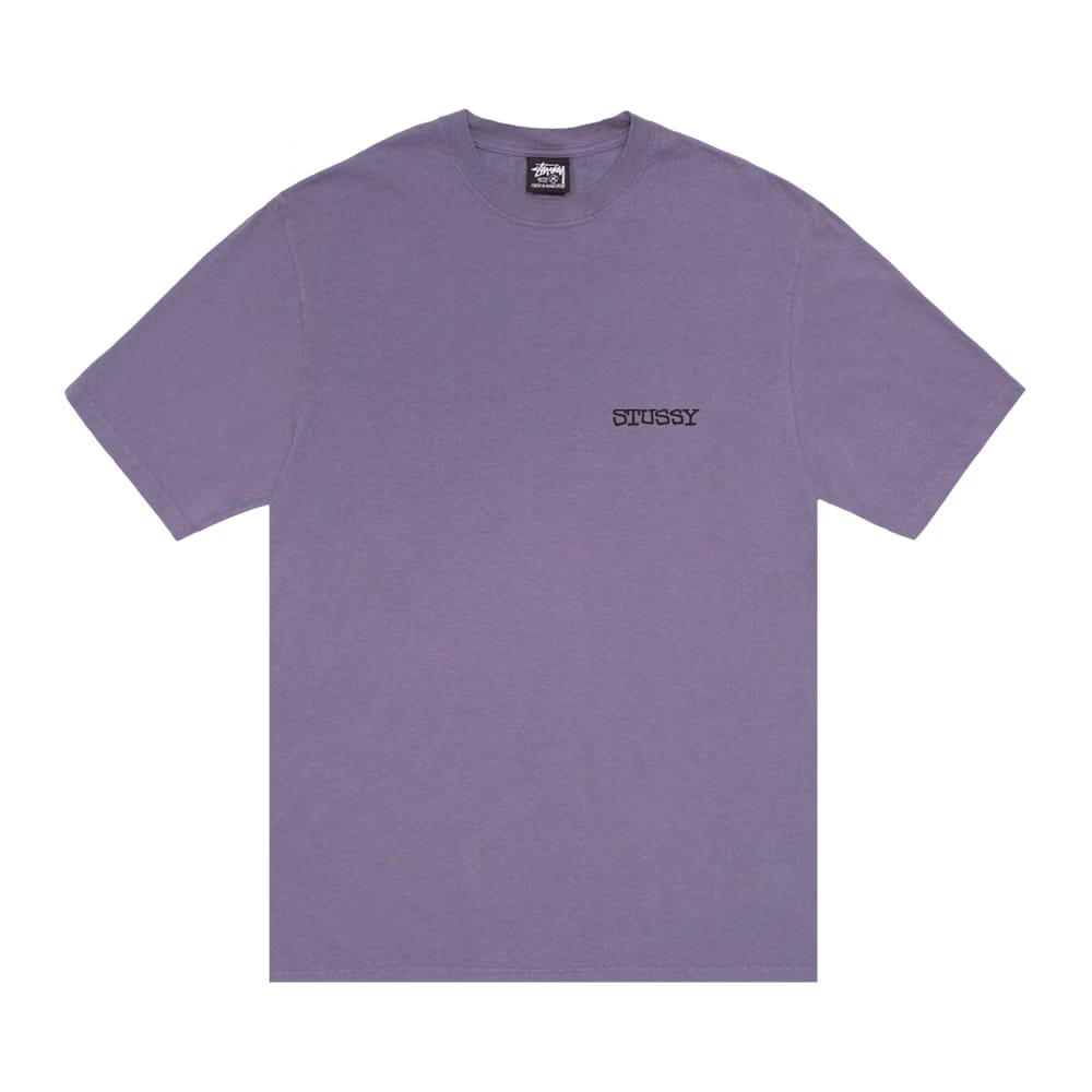 Stussy Jumbo T-Shirt Pigment Dyed Grape