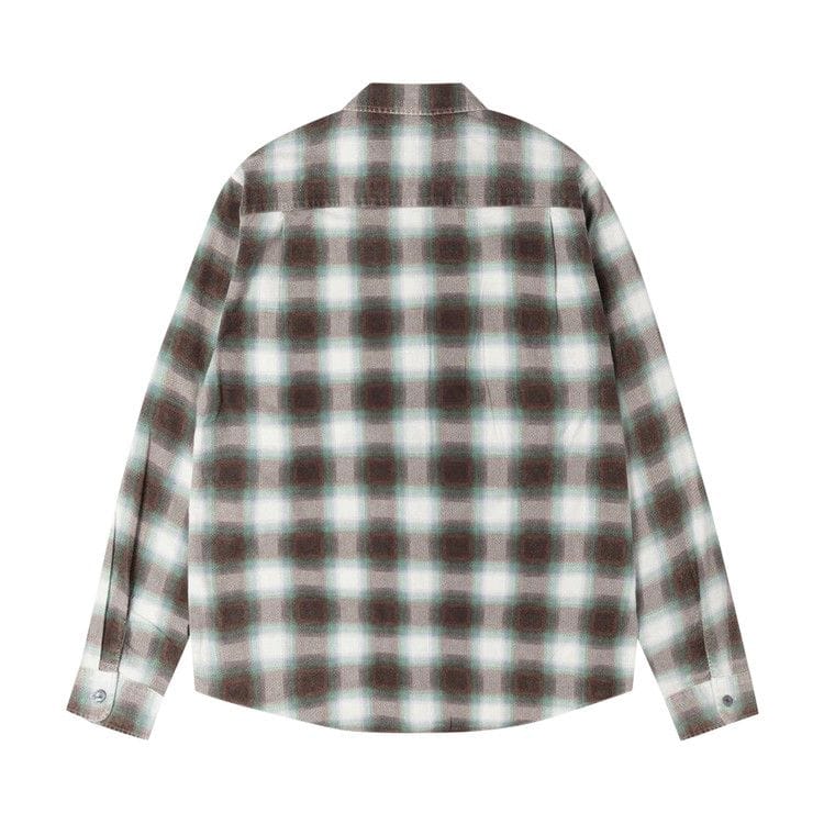 Stussy June Plaid Shirt Bone