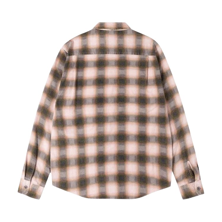 Stussy June Plaid Shirt Rose