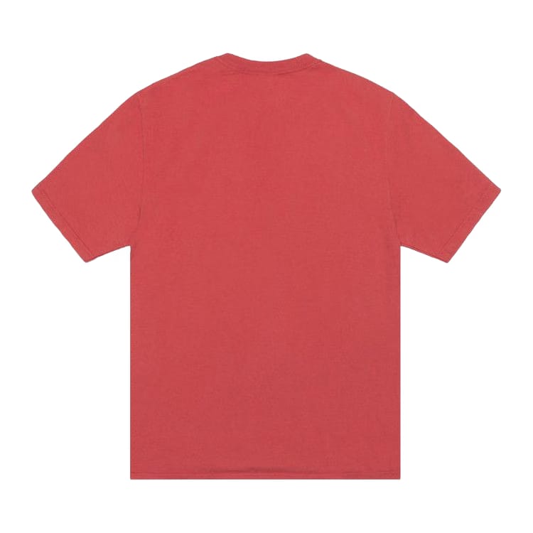 Stussy Laguna USA T-Shirt Pigment Dyed Guava