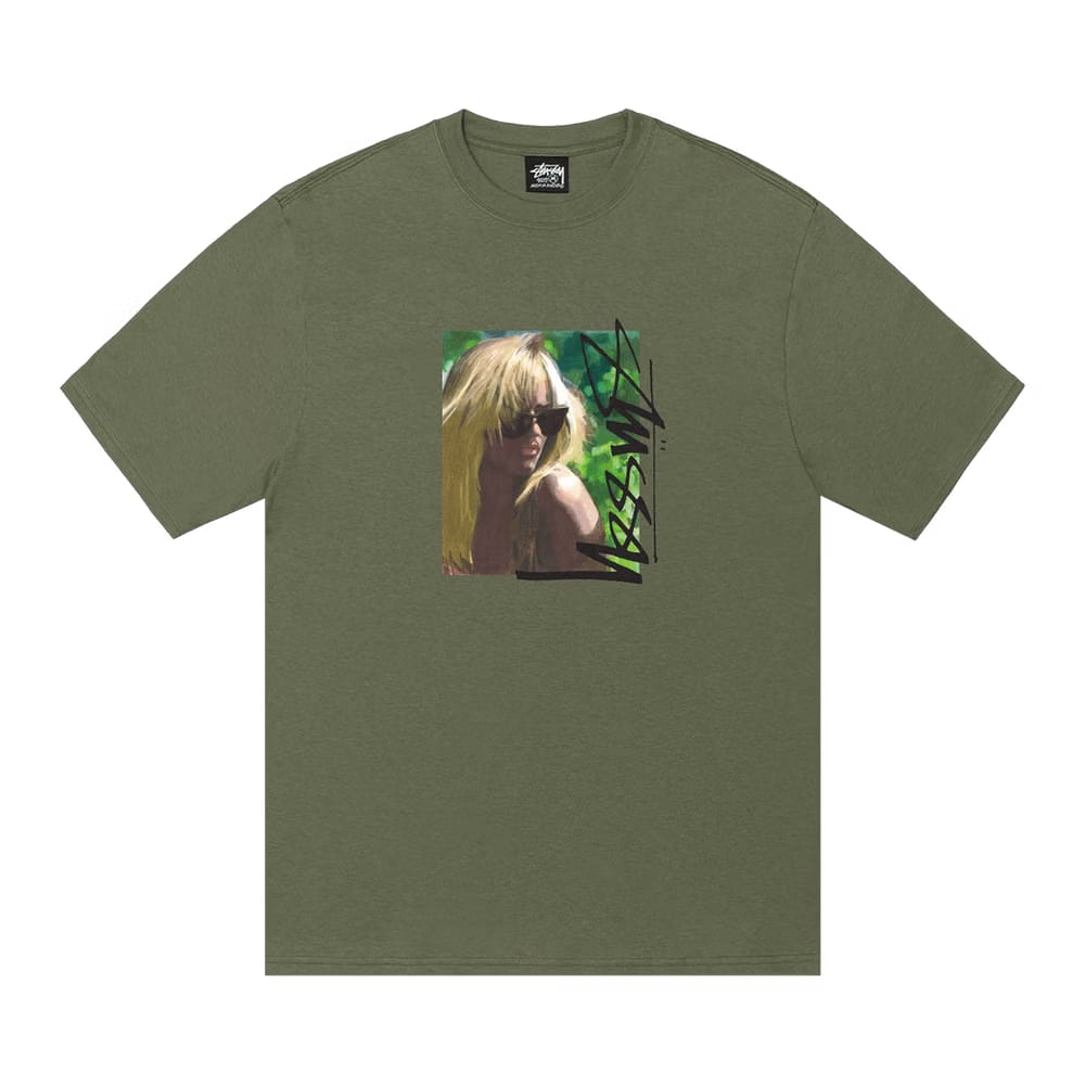 Stussy Laura T-Shirt Olive