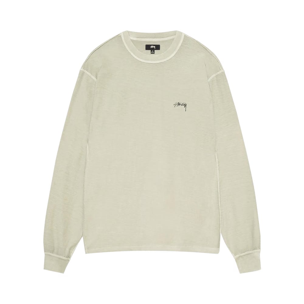 Stussy Lazy Long-Sleeve T-Shirt Sage