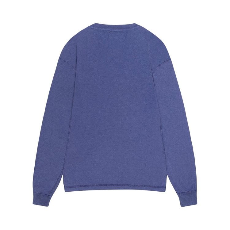 Stussy Lazy Long-Sleeve T-Shirt Vintage Navy