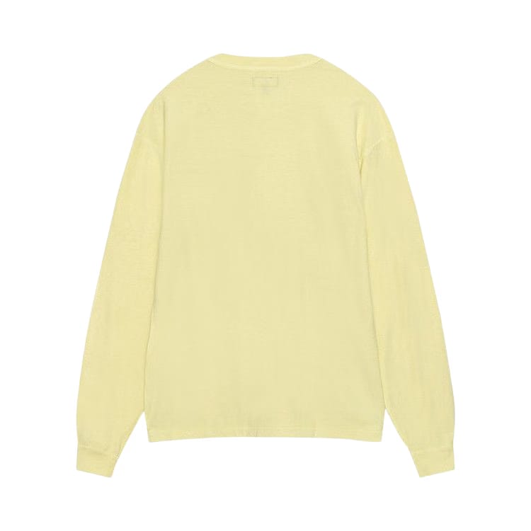 Stussy Lazy Long-Sleeve T-Shirt Yellow