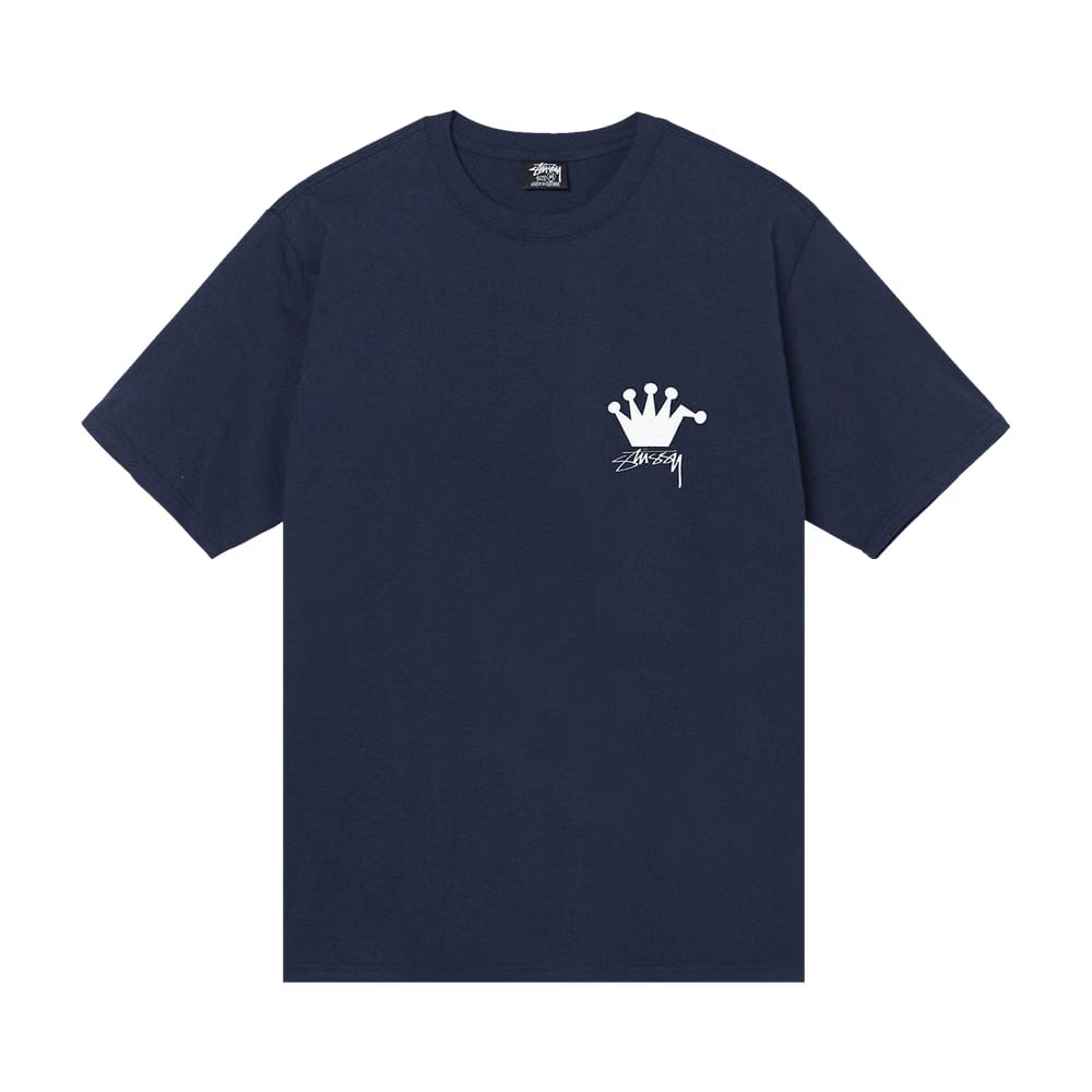 Stussy LB Crown T-Shirt Navy