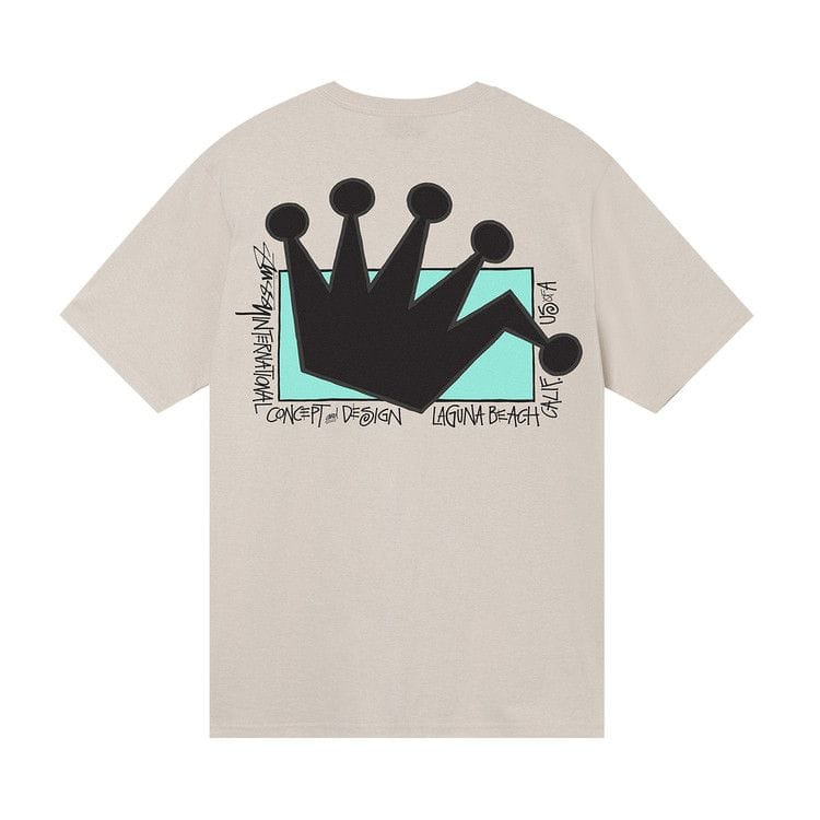 Stussy LB Crown T-Shirt Smoke