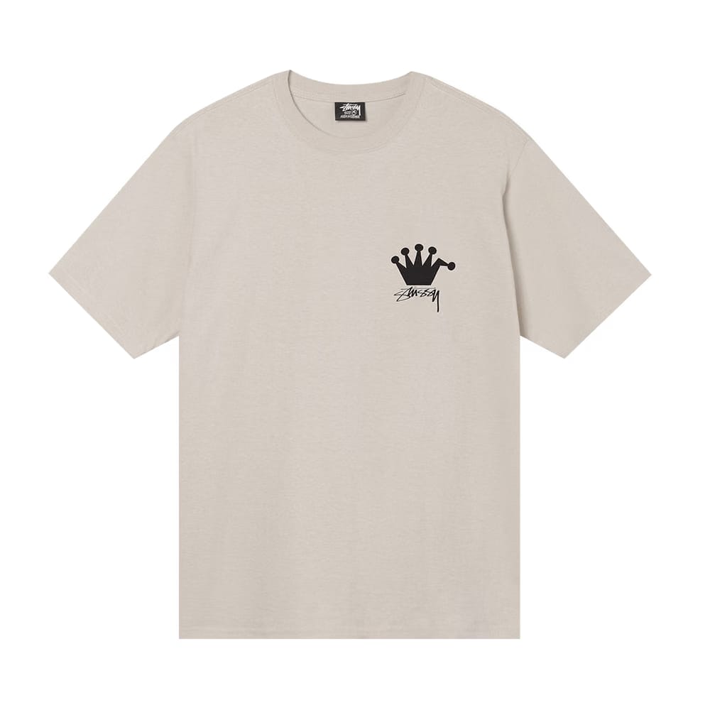 Stussy LB Crown T-Shirt Smoke