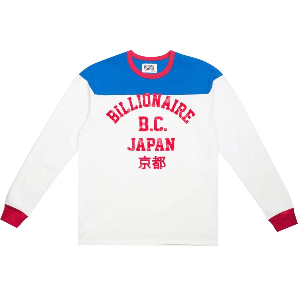 Billionaire Boys Club Motorclub Long-Sleeve Knit T-Shirt White