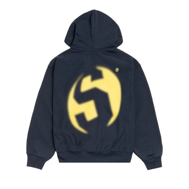 Stussy Lens Zip Hoodie Navy
