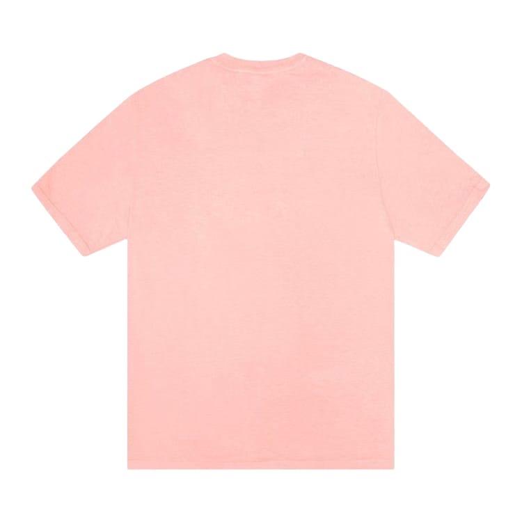 Stussy Locations T-Shirt Pigment Dyed Coral
