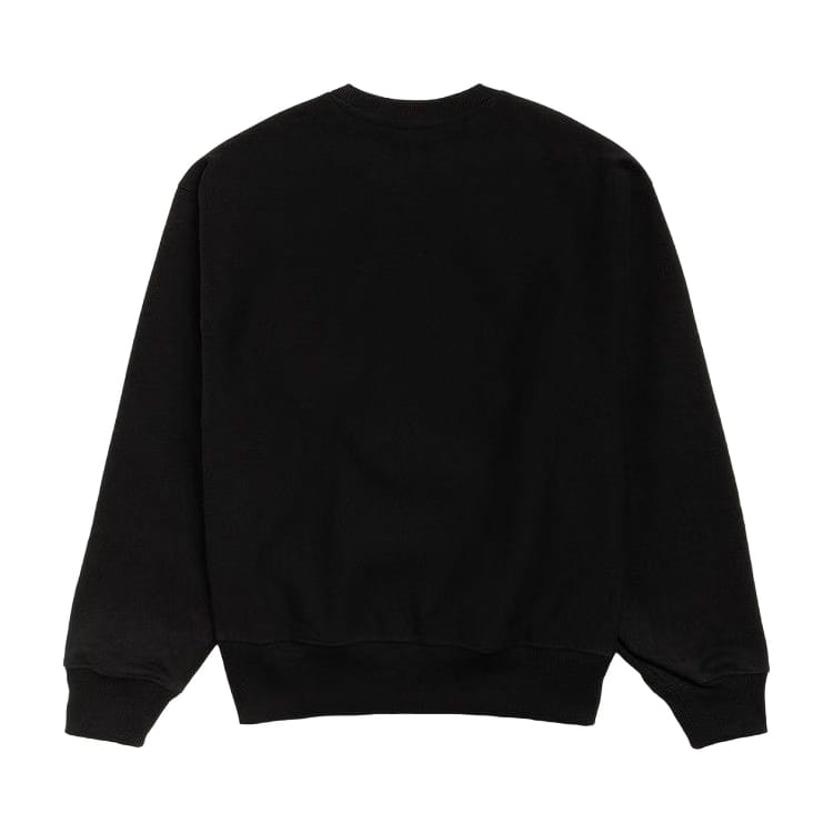 Stussy Long Range Crew Black
