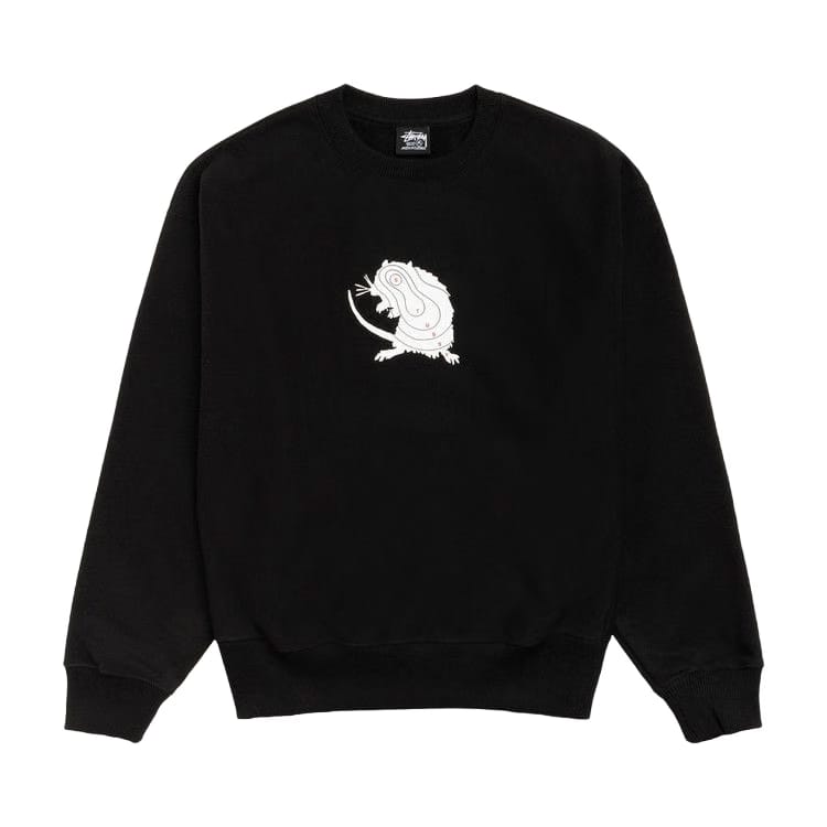 Stussy Long Range Crew Black