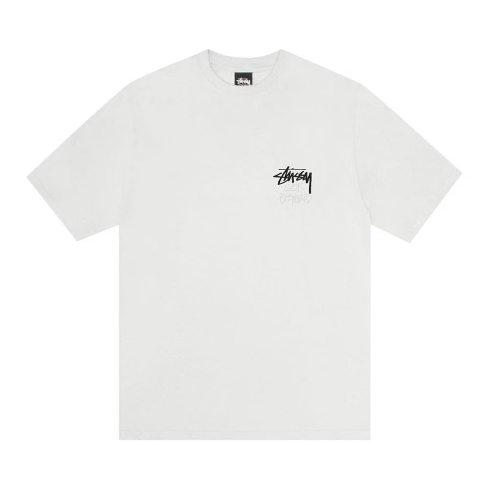Stussy Look Beyond T-Shirt Pigment Dyed Natural